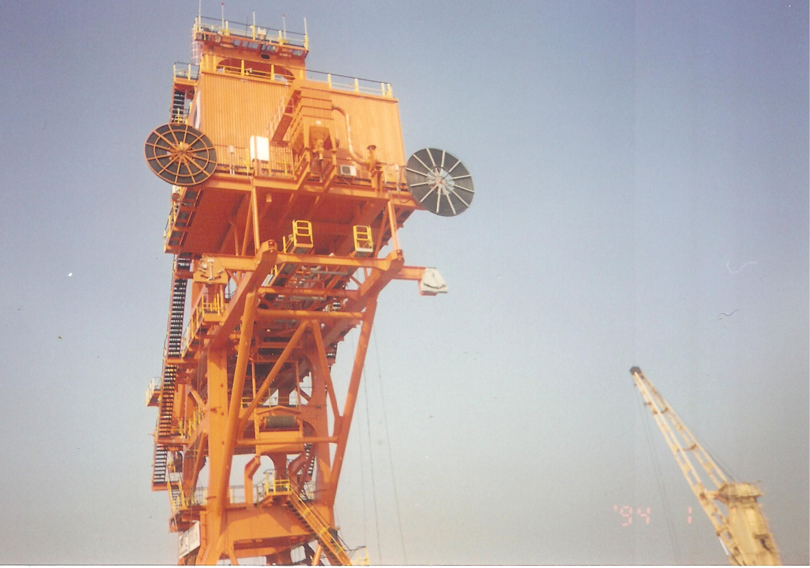 巴西里約熱內盧港口砂糖負壓氣力收塵系統(tǒng)